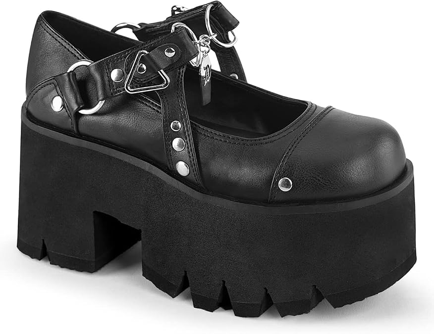 Demonia Women's Ashes-33 Platforms