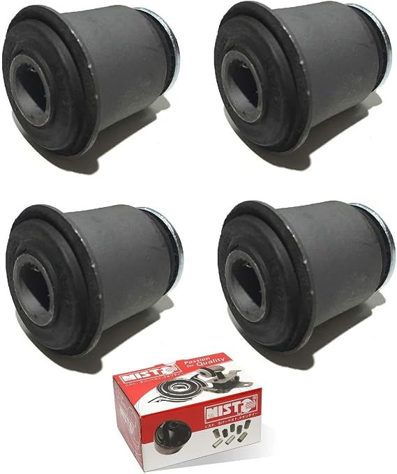 Nisto 4 Suspension Front Upper Control Arm Bushing Kit Compatible with Suitable for 2002-2009 Chevrolet Trailblazer GMC Envoy