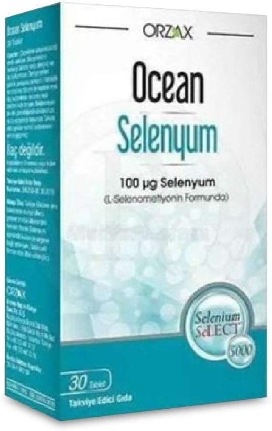 Orzax Ocean Selenium 100 Mcg 30 Tablets