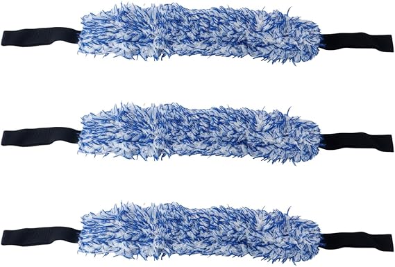 3 Pcs Microfiber Multi-Use Tool - Car Wheel Cleaning Belt, Crevice Cleaning Brush for Clean Wheels, Rims, Fenders