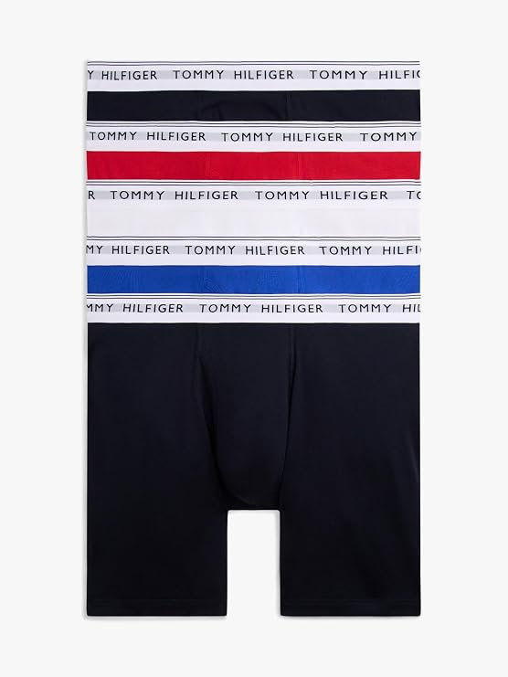 Tommy Hilfiger Men's Cotton Essentials 5-Pack Boxer Brief