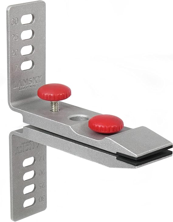 Lansky Rubber-Jaw Multi Angle Knife clamp RCLAMP , White