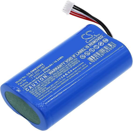DCH 2600mAh HB7-2450 Battery Replacement for DJI Mavic Mini 2 Remote Controller HB7