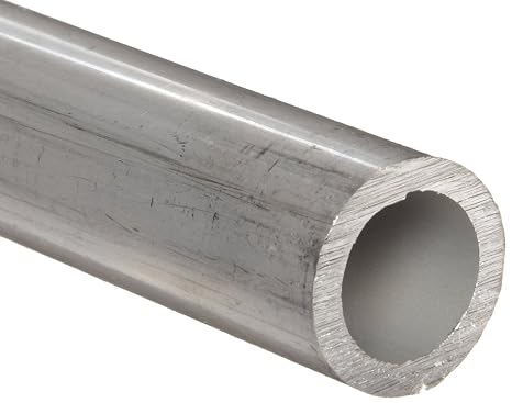 2024 Aluminum Round Tubing, Seamless, T3-Temper, WW-T 700/3, 3/8" Outside Diameter, 0.305" Inside Diameter, 0.035" Wall, 36" Length, OnlineMetals