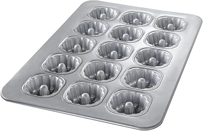 Chicago Metallic 43055 Mini-Fluted Tube Cake Pan 1 Each