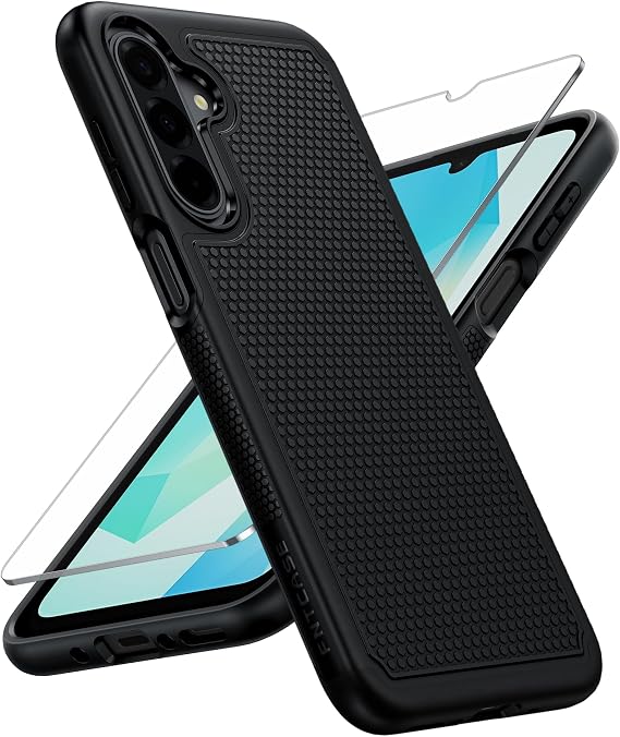 FNTCASE for Galaxy A17/A16 5G Phone Case: Dual Layer Samsung A17 5G Cover
