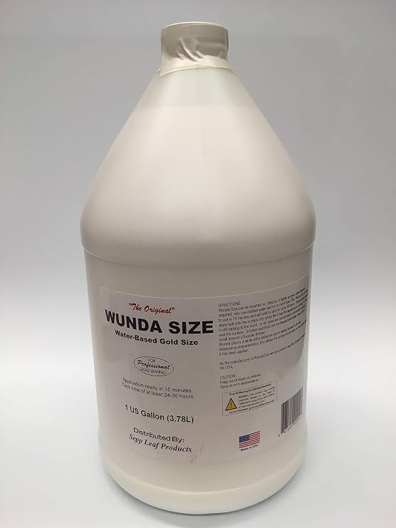 Wunda Size Water-Based Gold Leaf Size/Adhesive,#34;The Original" - 8 oz