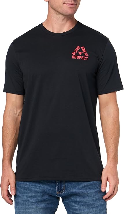 Under Armour Men's Project Rock Short Sleeve T Shirt Project Rock Short Sleeve T Shirt (Pack of 1)