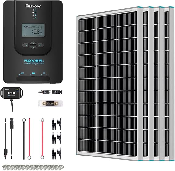 Renogy 400Watt Premium Solar Kit with 40A MPPT Charge Controller