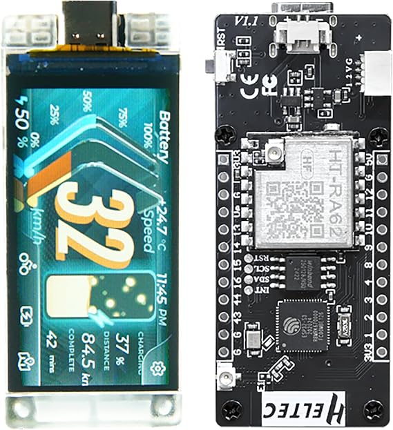 Heltec Vision Master T190 ESP32 SX1262 LoRa Chip Development Board