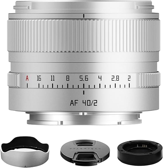 TTArtisan 40mm F2 Lens, AF 40mm f/2 E Full Frame Auto Focus Lens