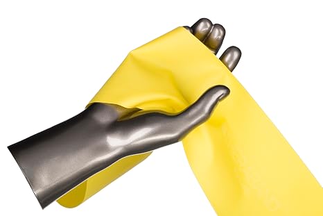 THERABAND Professional Resistance Band, Yellow Level 1 Light, 5 ft Exercise