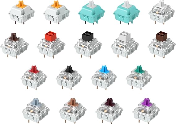 Glorious Keyboard Switch Sample Pack - Gateron | Kailh | Panda | Lynx Mechanical Keyboard Switches