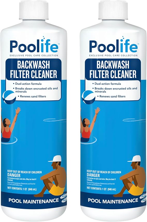 POOLIFE Backwash Filter Cleaner (1 qt) (2 Pack)