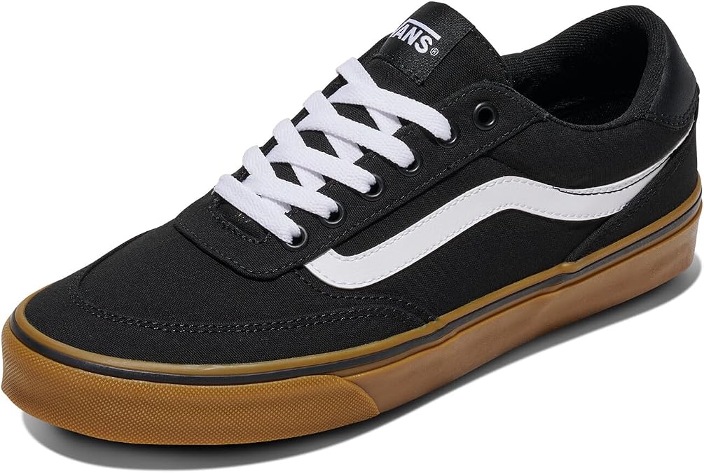 Vans Herren Turnschuhe Aus Canvas „Brooklyn“, Black/Gum