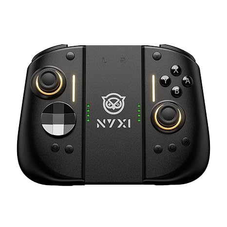 NYXI Hyperion 3 Switch 2 Controller World's First Third-Party Wireless Controller for Switch 2, Full Mechanical Buttons, Hall Effect Joystick, 9-Axis Gyro, Dual Back Buttons & Adjustable Vibration
