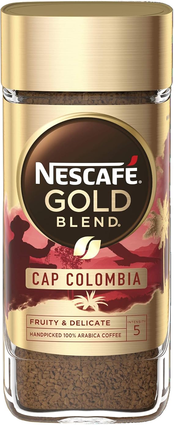 Nescafe Gold Blend Origins Cap Colombia Instant Coffee 100g