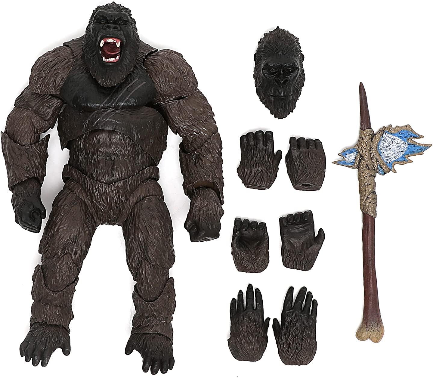 Godzilla VS. Kong 2021 Toy - Monster King Kong Toys - Movie Action Kong Figure 6 INCH
