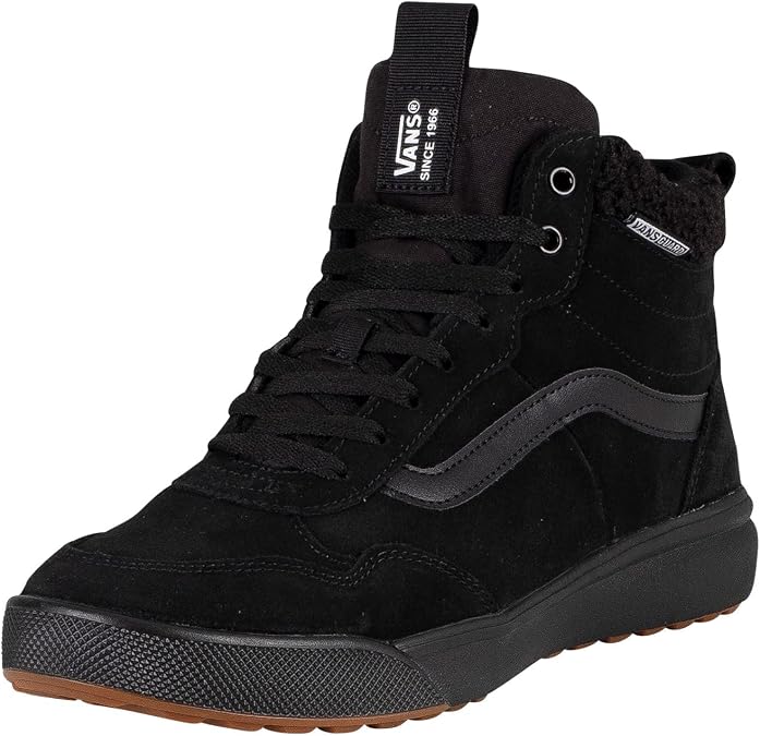 Vans Men's Trainers Range EXP Hi VansGuard (Suede) Black/Black, Size UK 10