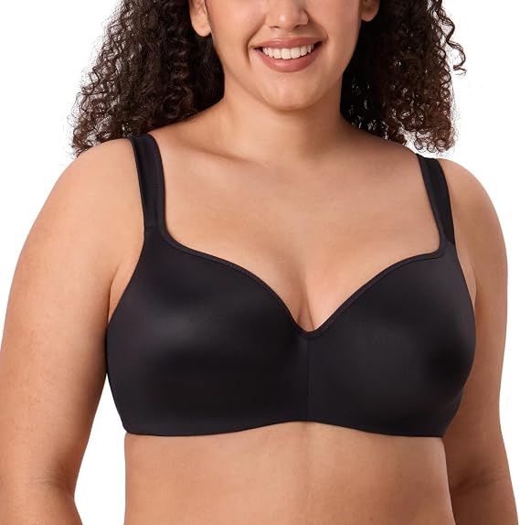 DELIMIRA Women's Balconette Full Coverage Bras