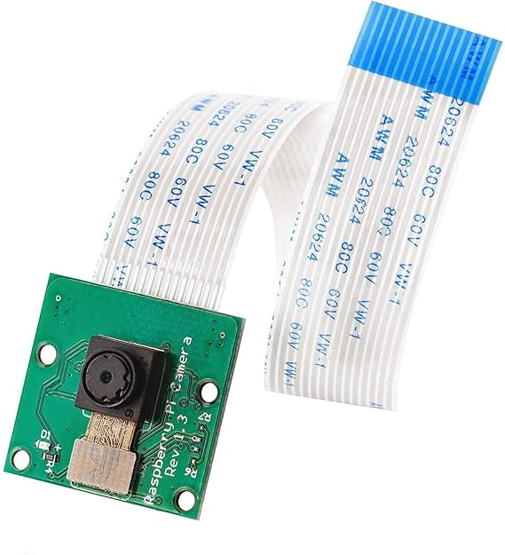 AZDelivery Camera for Raspberry Pi with 15 cm Flex Cable Including e-Book!