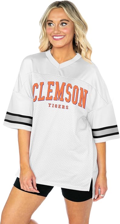 Clemson Tigers Game Day Women's Iconic Oversized Fashion Jersey