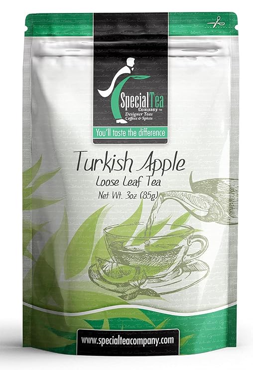 SpecialTea Company Turkish Apple Fruit Tea, 3 oz