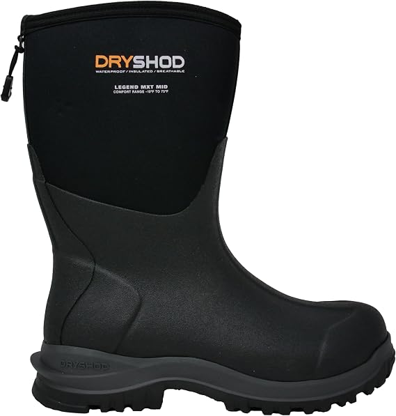 Dryshod Men's Legend MXT Rubber Boots | Waterproof | Mid-Height |