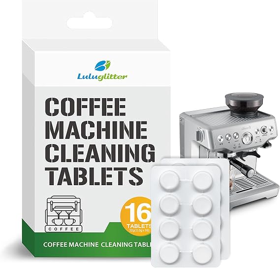 Espresso Machine Cleaning Tablet Coffee Maker Cleaner Blister 16tab
