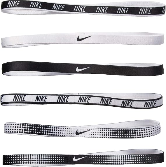 Nike Printed Headbands Assorted 6pk