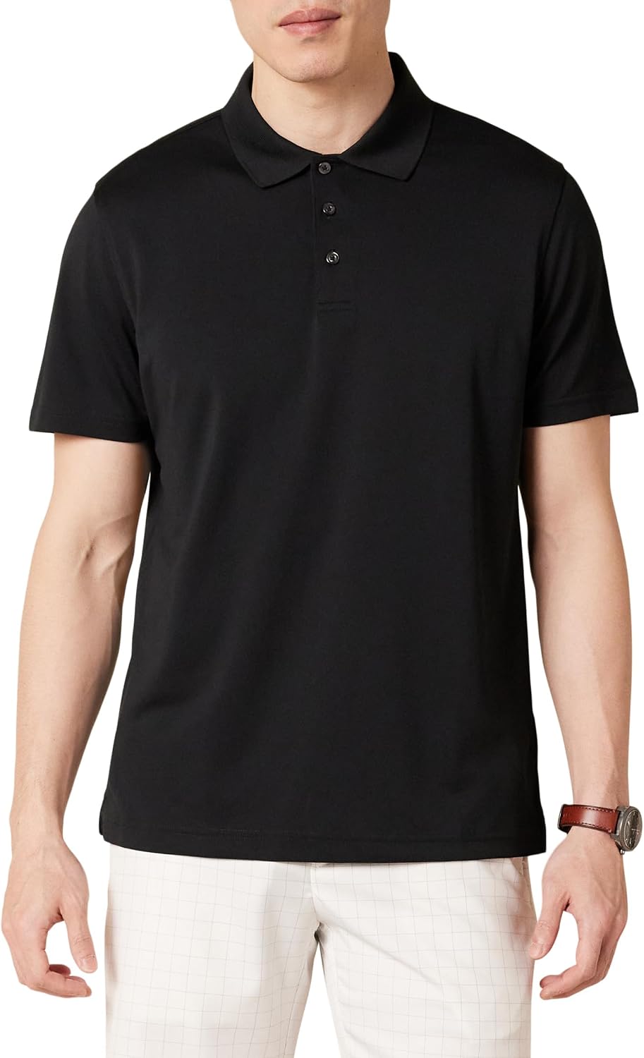 Amazon Essentials Mens Slim-Fit Quick-Dry Golf Polo Shirt - Discontinued Colors