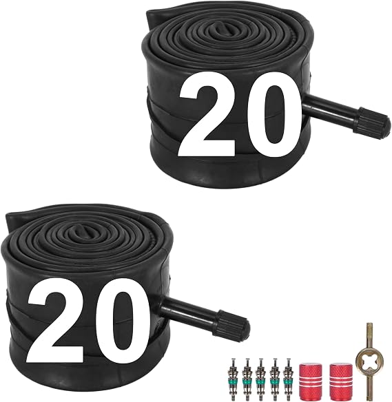 20x2.125/2.40 Inner Tube,Bicycle Tube for Cruiser Road and Mountain Bike