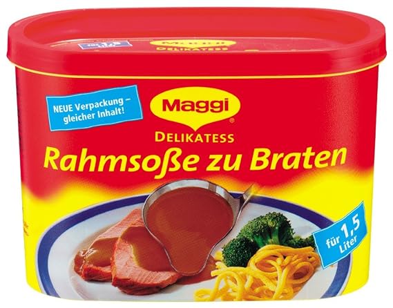Maggi Creamy Gravy for Roasts ( Rahmsosse zu Braten ) - for 1.5 L