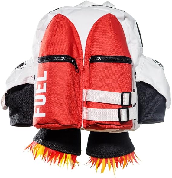 Suck UK Rocket Backpack - Jet Packs For Kids - Toddler Backpack - Space Rocket Back Pack for Boys & Girls - Rucksack with Side Pockets - Astronaut Kids School Bag - Cool Backpacks - Quirky Lunch Box