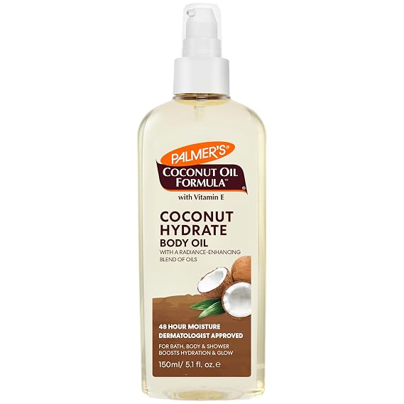Palmer's Coconut Body Oil Moisturizer Spray for Dry Skin (5.1 Oz)