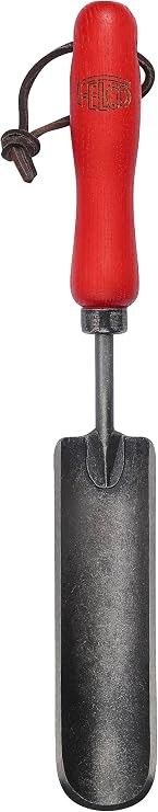 FELCO 441 Gardening Hand Tool - Swiss Hori-Hori Ash Wood Handles Forged Boron Hardened Steel Blade 280mm