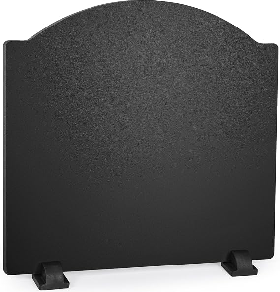 Firebacks for Fireplace 19Inch-Fire Place Back Plates with Feets