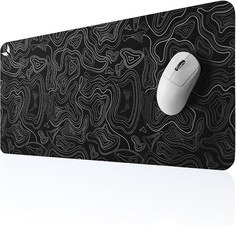 GoLite Classic - Gaming Oyuncu Gamer Mouse Pad, Kaymaz Taban Büyük Boy Large Ofis Tipi Mouse Ped, Fare Altlığı, Düz Masa Koruyucu Klavye Altı Mousepad
