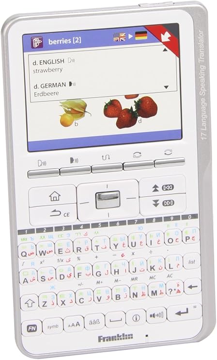 Franklin 17 Language Spkng Global Trans Handheld Devices