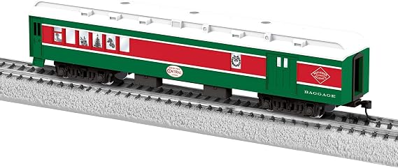 Lionel North Pole Central Combine Car HO Gauge Model Train Car