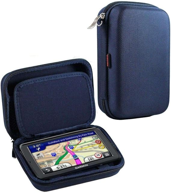 Navitech Blue Hard Dash Cam Carry Case Compatible with galphi 4K Dash Cam
