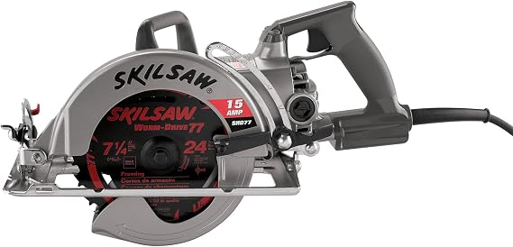 SKIL SHD77 15 Amp 7-1/4-Inch Worm Drive SKILSAW Saw