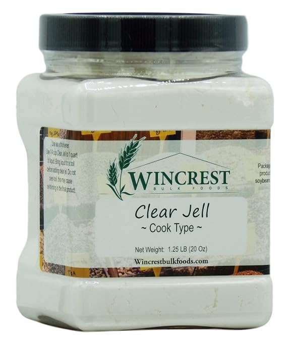 Clear Jel Canning Starch - Cook Type - 1.25 Lb Container (20 Oz)
