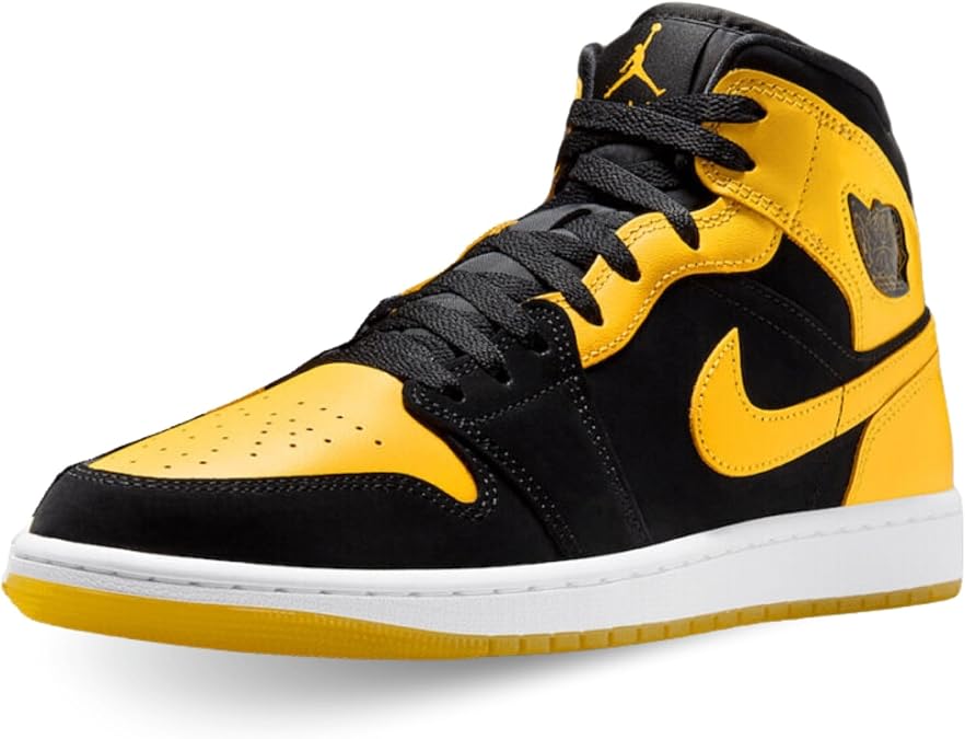 Nike Air Jordan 1 Mid SE Leather Mens Shoes