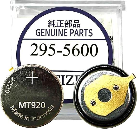 295-5600 Replacement Battery for Citizen Watch Capacitor - MT920 Model Compatible with Eco Drive C650 E810 E811 7821 B620
