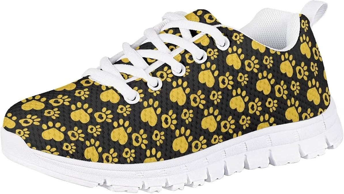 Girls Boys Novelty Graphic 3D Print Tennis Shoes Kids Soft Lightweight Casual Running Sneakers