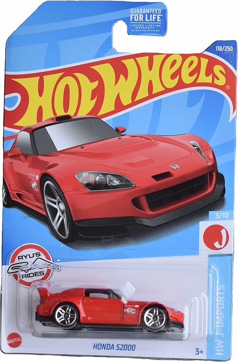 Hot wheels Honda S2000 Red HW J-Imports 118/250 3/10
