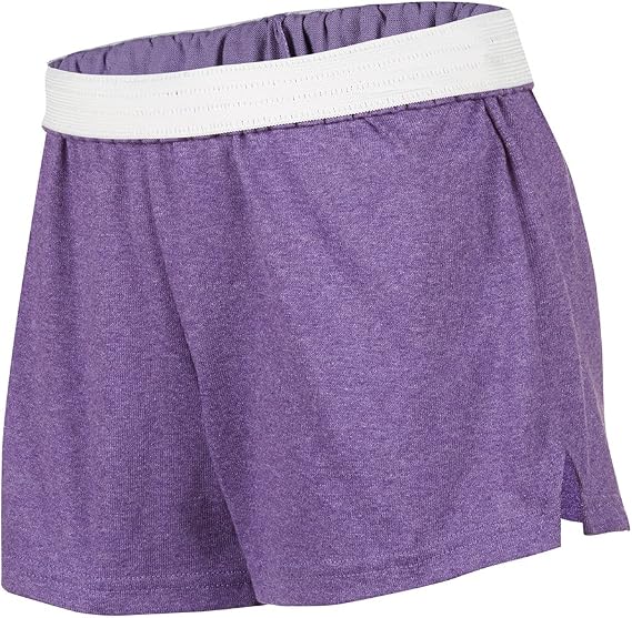 Soffe womens M037 shorts, Team Purple Heather, X-Small US