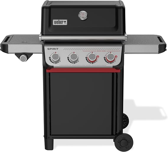 Weber Spirit E-435 Gas Grill for Outdoor Cooking, Liquid Propane, Black