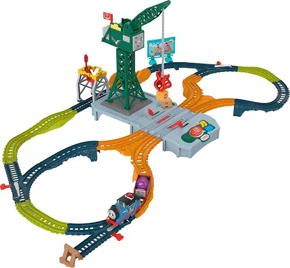 Thomas & Friends Talking Cranky Delivery Train Set by Fisher-Price
